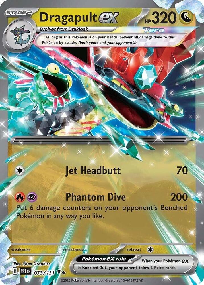 Dragapult ex - 073/131 - SV: Prismatic Evolutions (PRE)