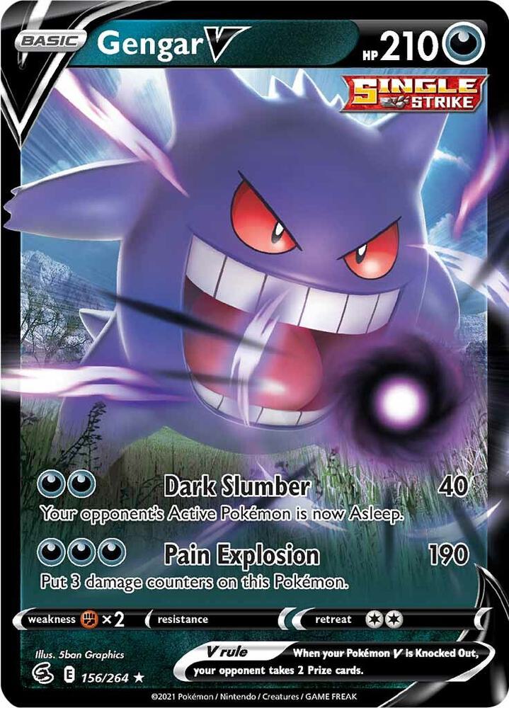 Gengar V - SWSH08: Fusion Strike (SWSH08)