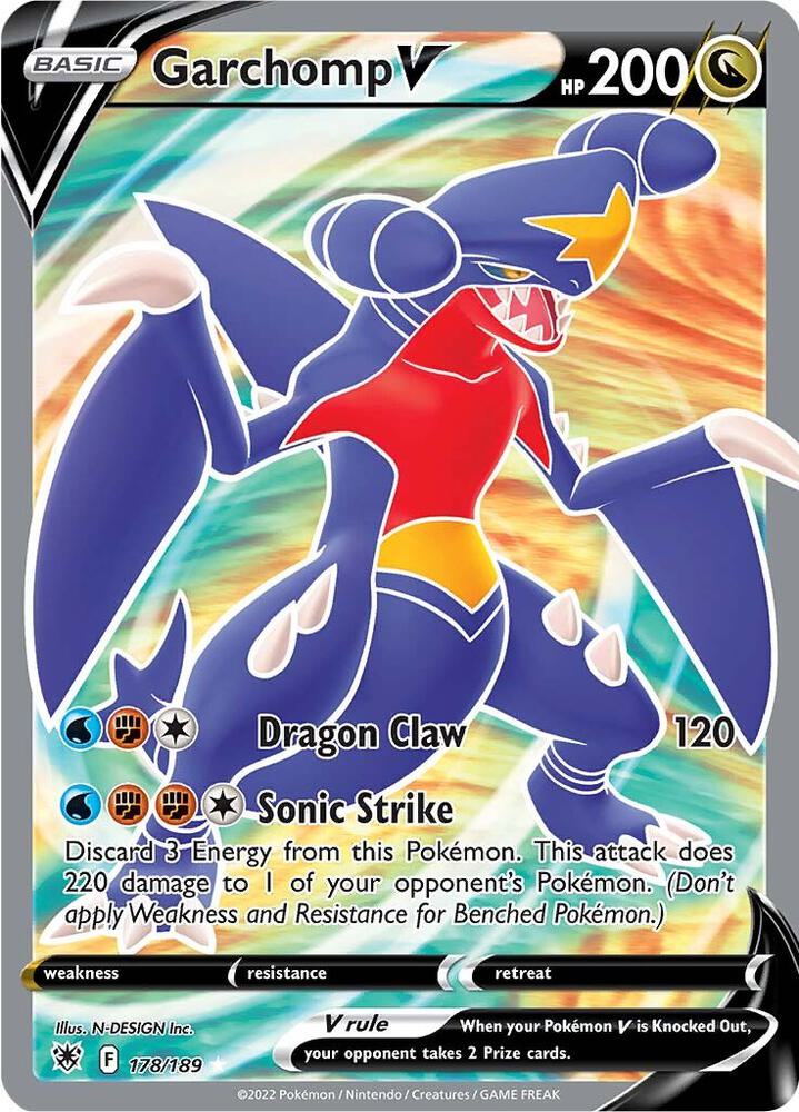 Garchomp V (Full Art) - SWSH10: Astral Radiance (SWSH10)