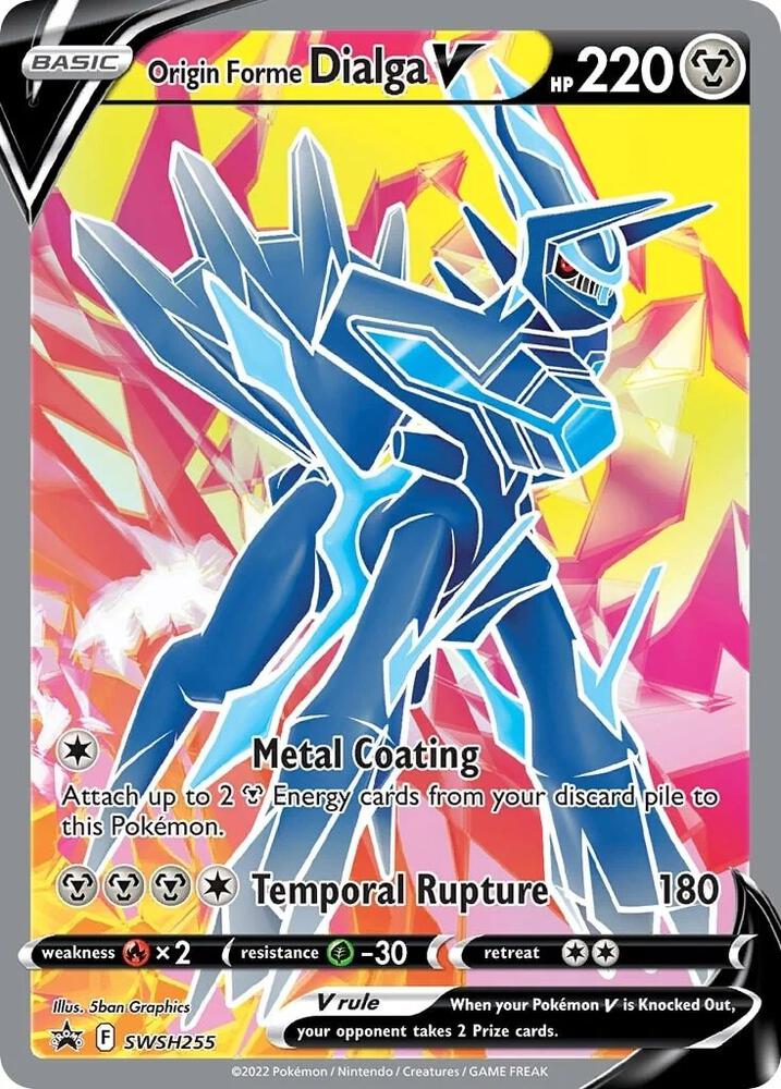 Origin Forme Dialga V - SWSH: Sword & Shield Promo Cards (SWSD)
