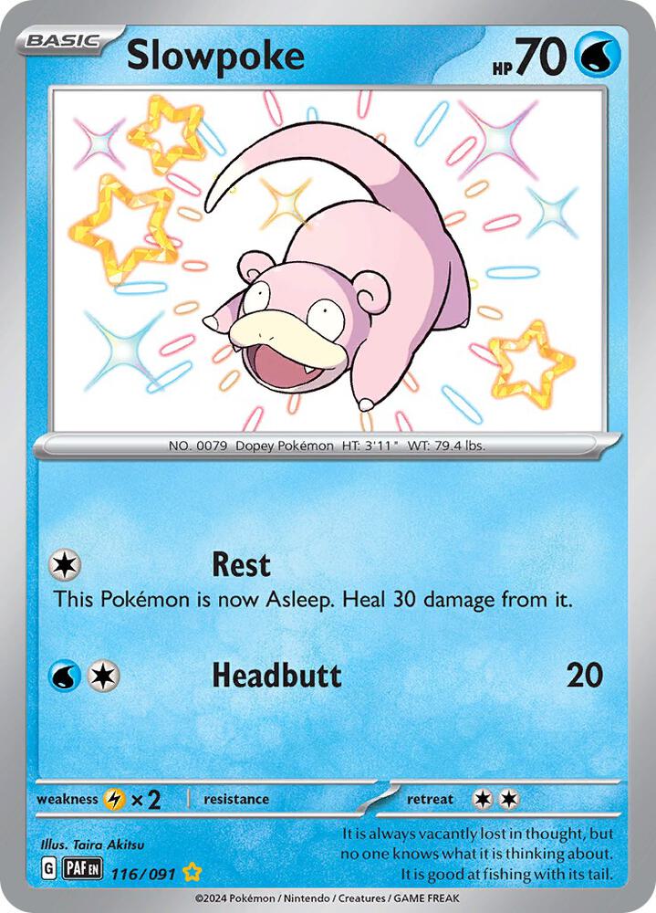 Slowpoke - SV: Paldean Fates (PAF)