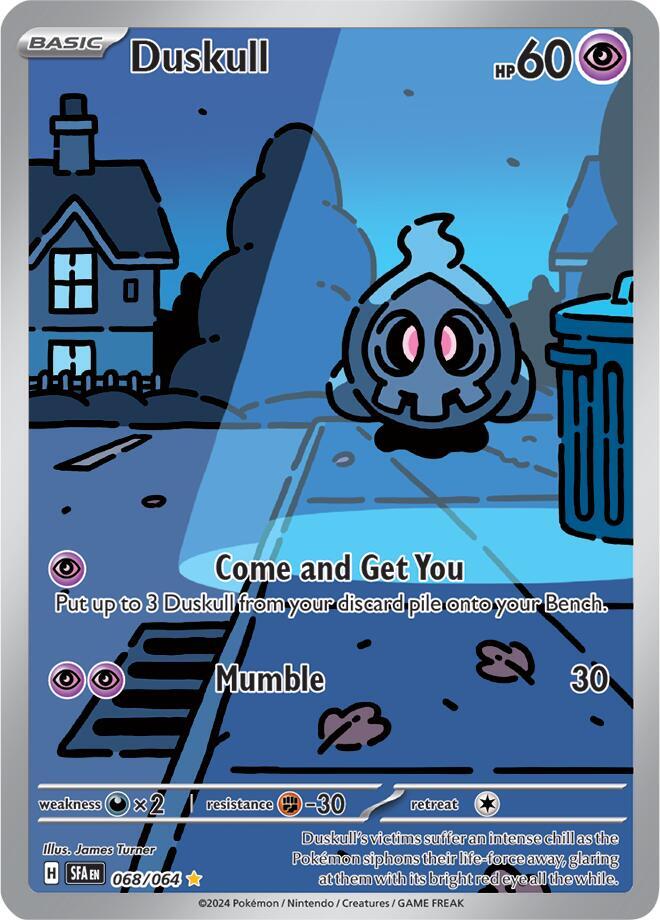 Duskull - 068/064 - SV: Shrouded Fable (SFA) - PSA 9