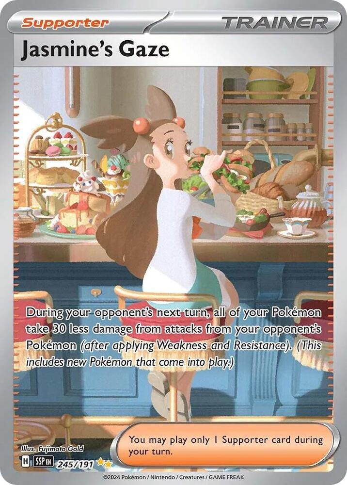 Jasmine's Gaze - 245/191 - SV08: Surging Sparks (SSP) - PSA 10