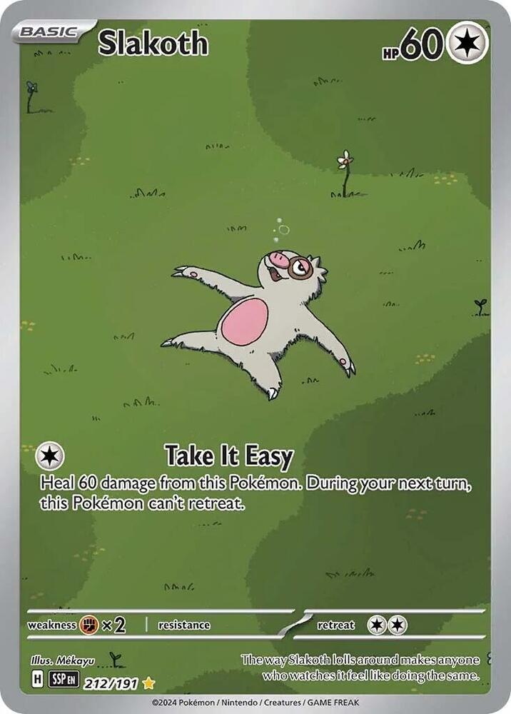 Slakoth - 212/191 - SV08: Surging Sparks (SV08)