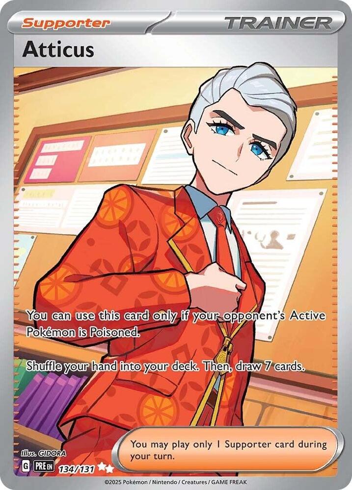 Atticus - 134/131 - SV: Prismatic Evolutions (PRE)