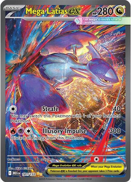Mega Latias ex - 181/132 - ME01: Mega Evolution (MEG) - PSA 10