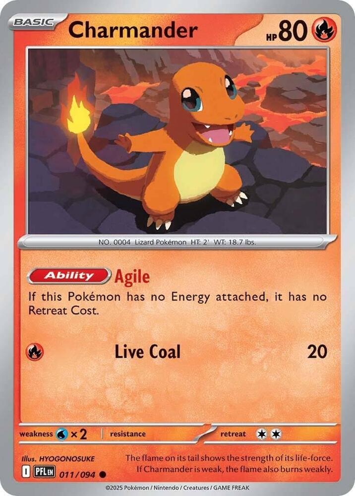 011/094 Charmander - ME02: Phantasmal Flames (PFL)