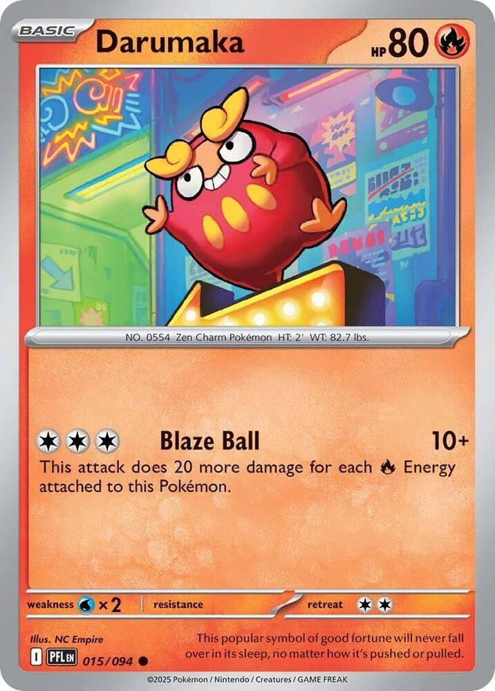 015/094 Darumaka - ME02: Phantasmal Flames (PFL)