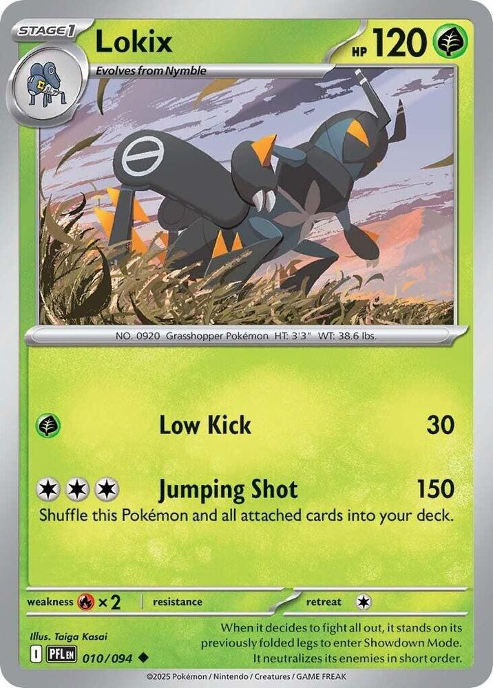 010/094 Lokix - ME02: Phantasmal Flames (PFL) (Reverse Holo)