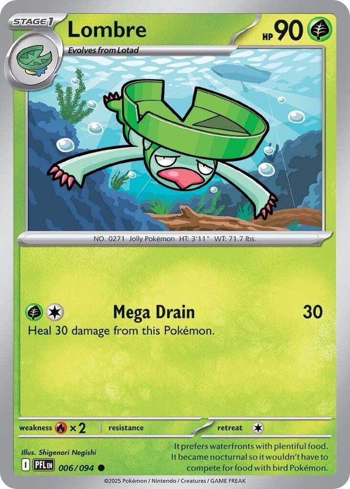 006/094 Lombre - ME02: Phantasmal Flames (PFL) (Normal)