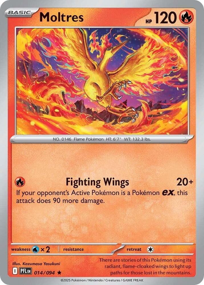 014/094 Moltres - ME02: Phantasmal Flames (PFL) (Holo)