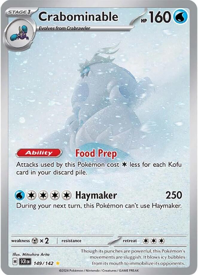 Crabominable - 149/142 - SV07: Stellar Crown (SV07)