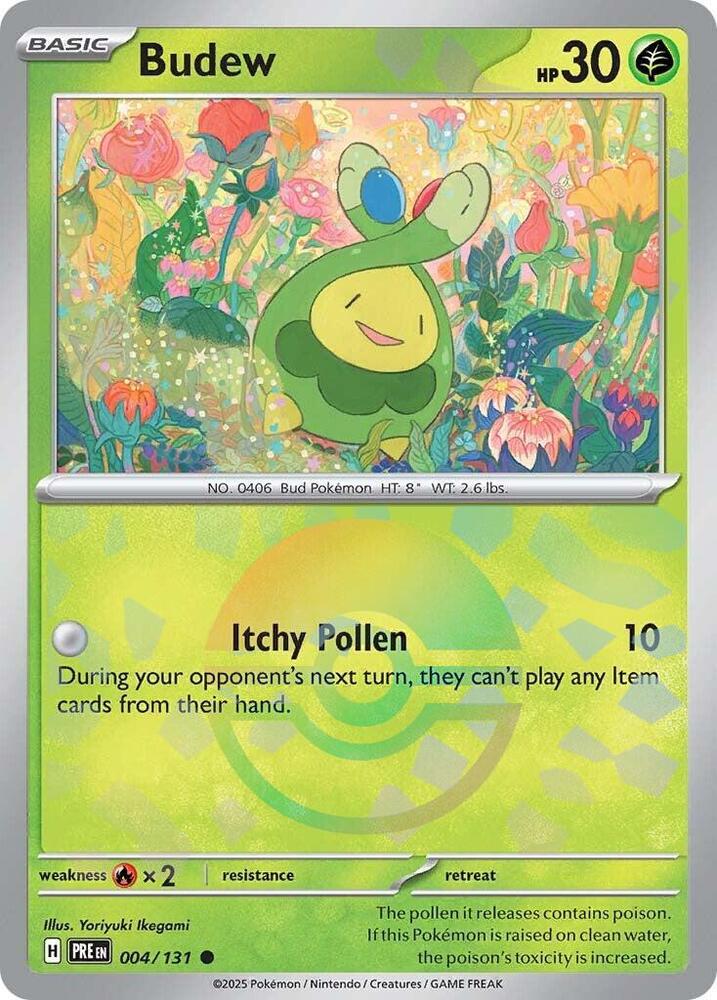 Budew (Poke Ball Pattern) - SV: Prismatic Evolutions (PRE)