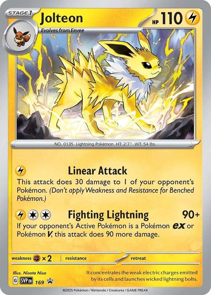 Jolteon - 169 - SV: Scarlet & Violet Promo Cards (SVP)