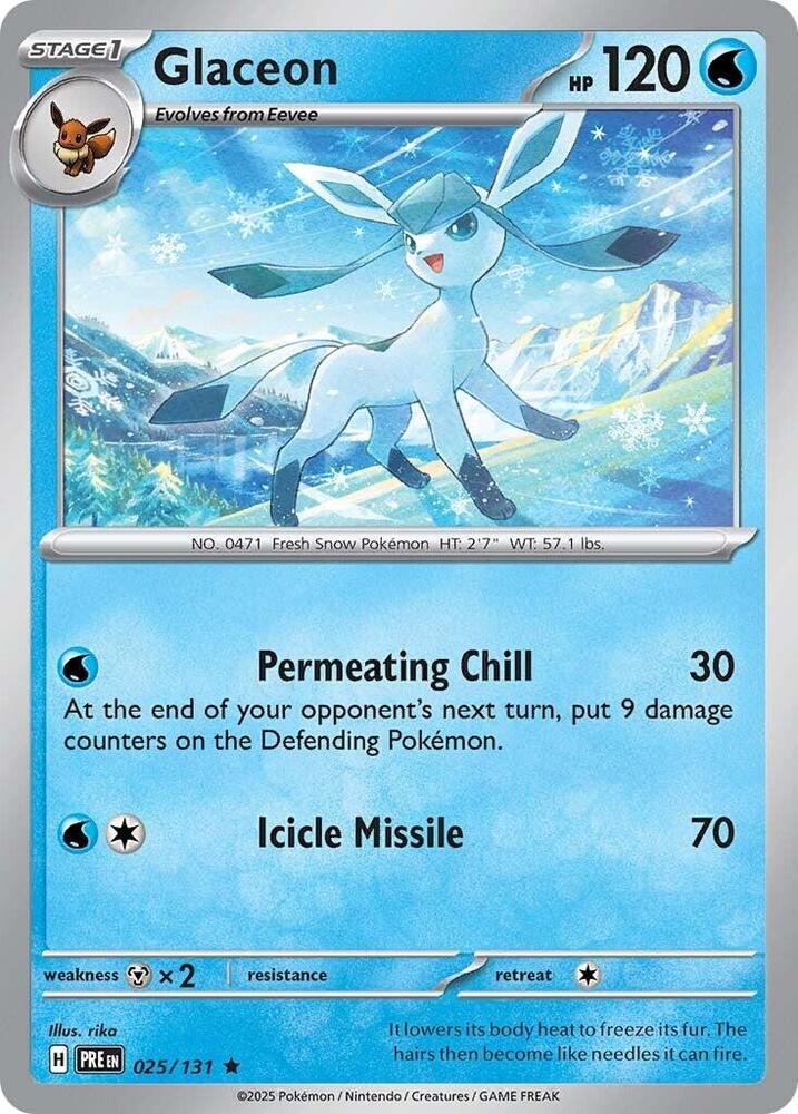 Glaceon - SV: Prismatic Evolutions (PRE)