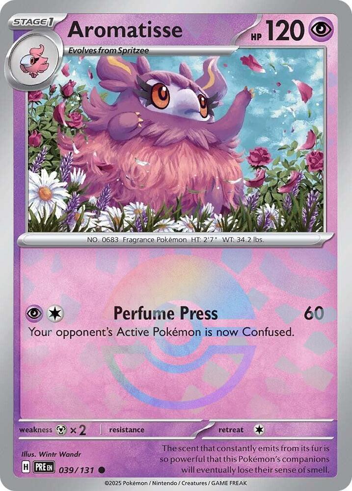 Aromatisse (Poke Ball Pattern) - SV: Prismatic Evolutions (PRE)