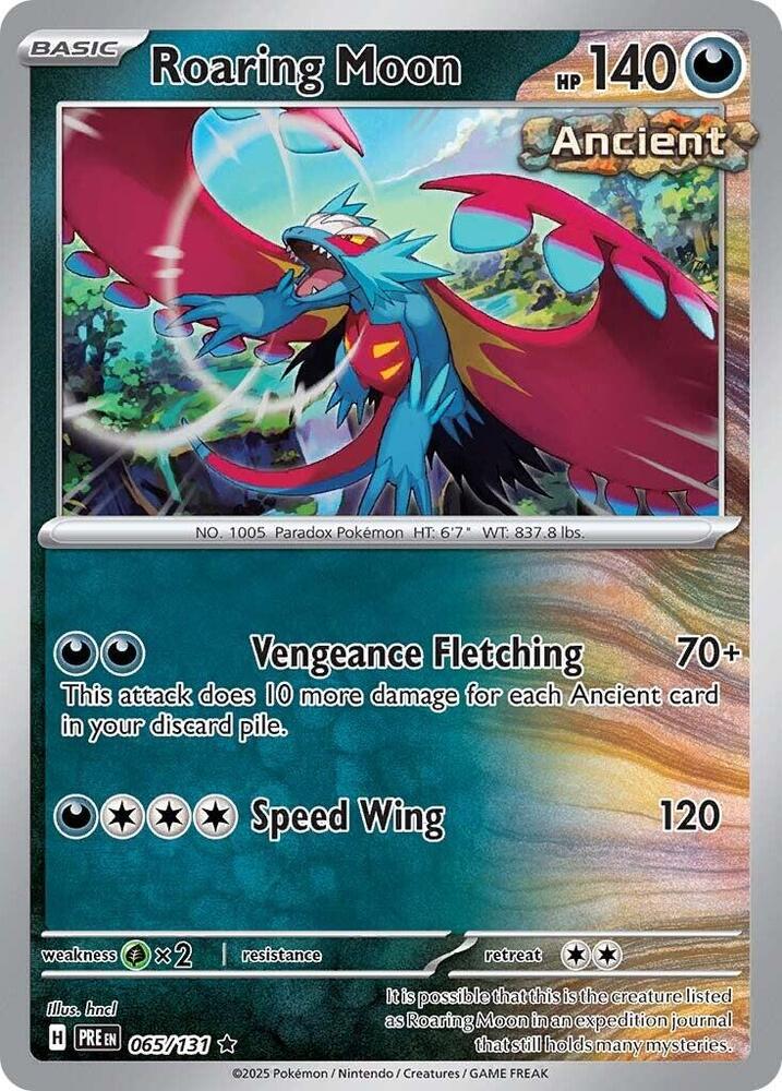 Roaring Moon - SV: Prismatic Evolutions (PRE)