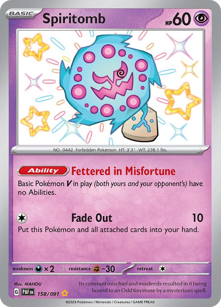 Spiritomb - SV: Paldean Fates (PAF)
