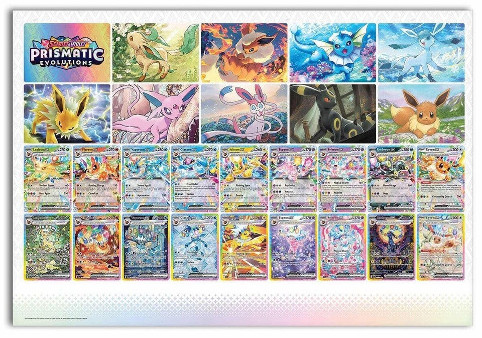 Prismatic Evolutions Poster - Poster Only